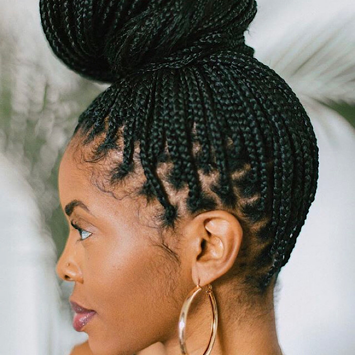 naturally curly hairstyles with braids