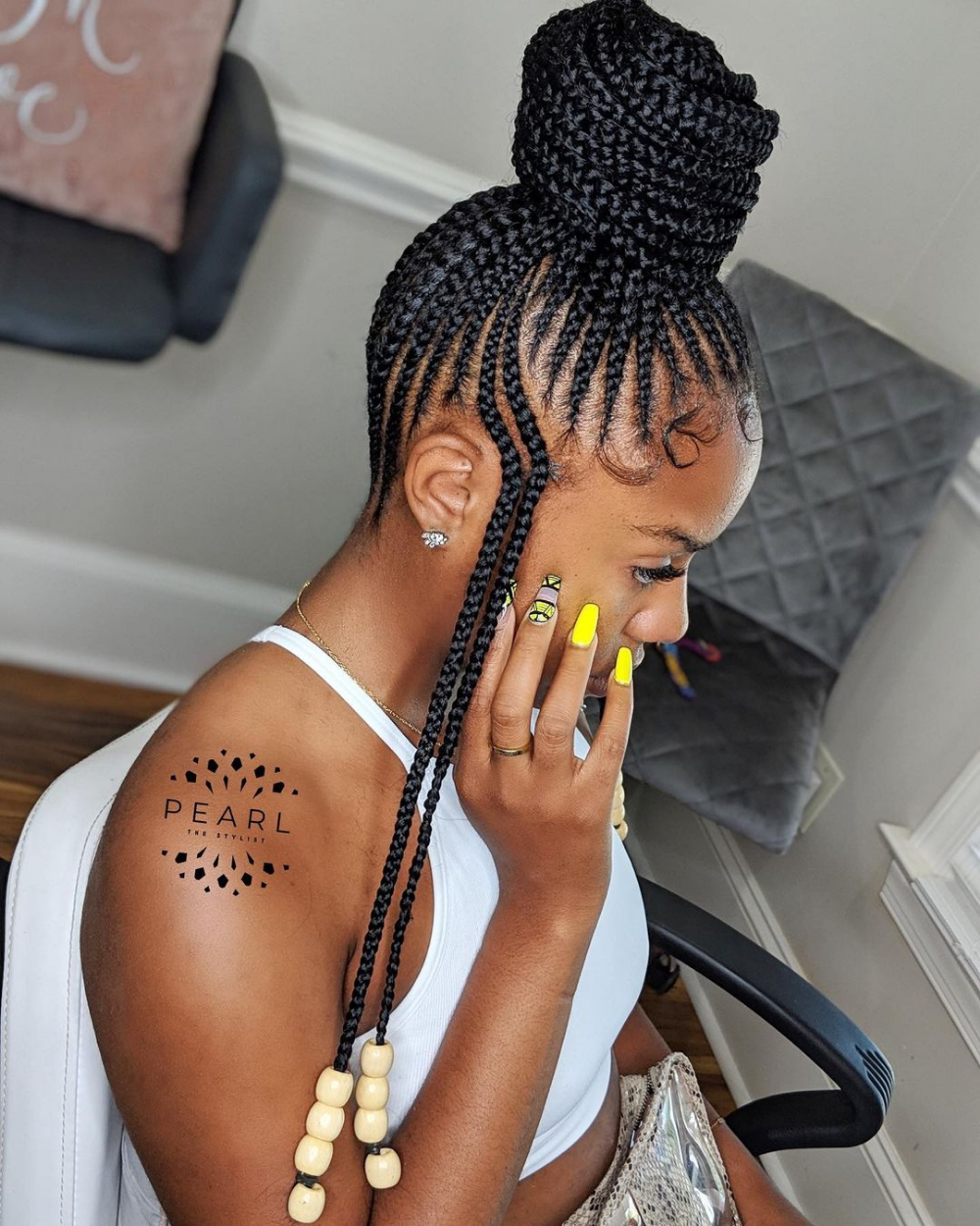 Pin by Courtney Lee on Braids  Human braiding hair, Micro braids