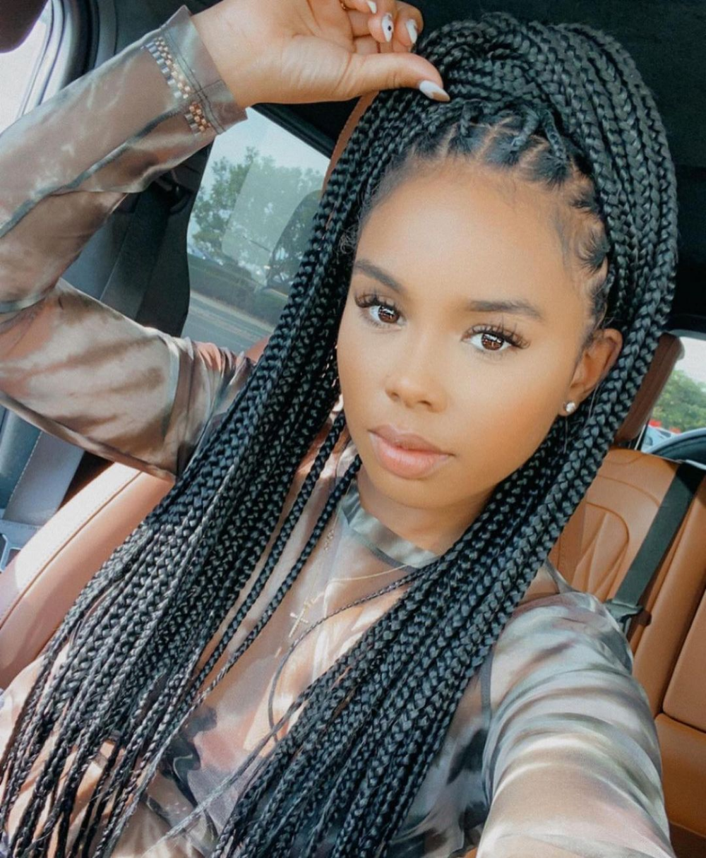 box braids hairstyles for black women