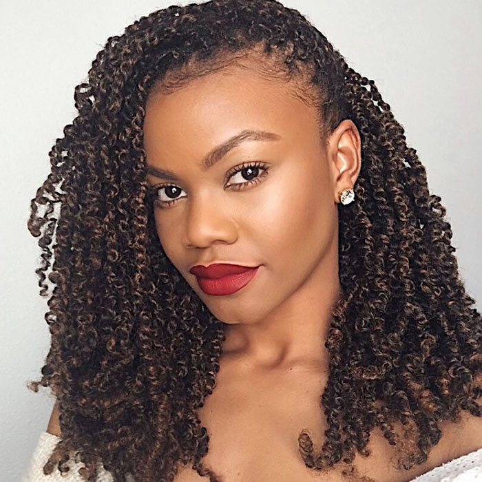 Spring Twists On Natural Hair