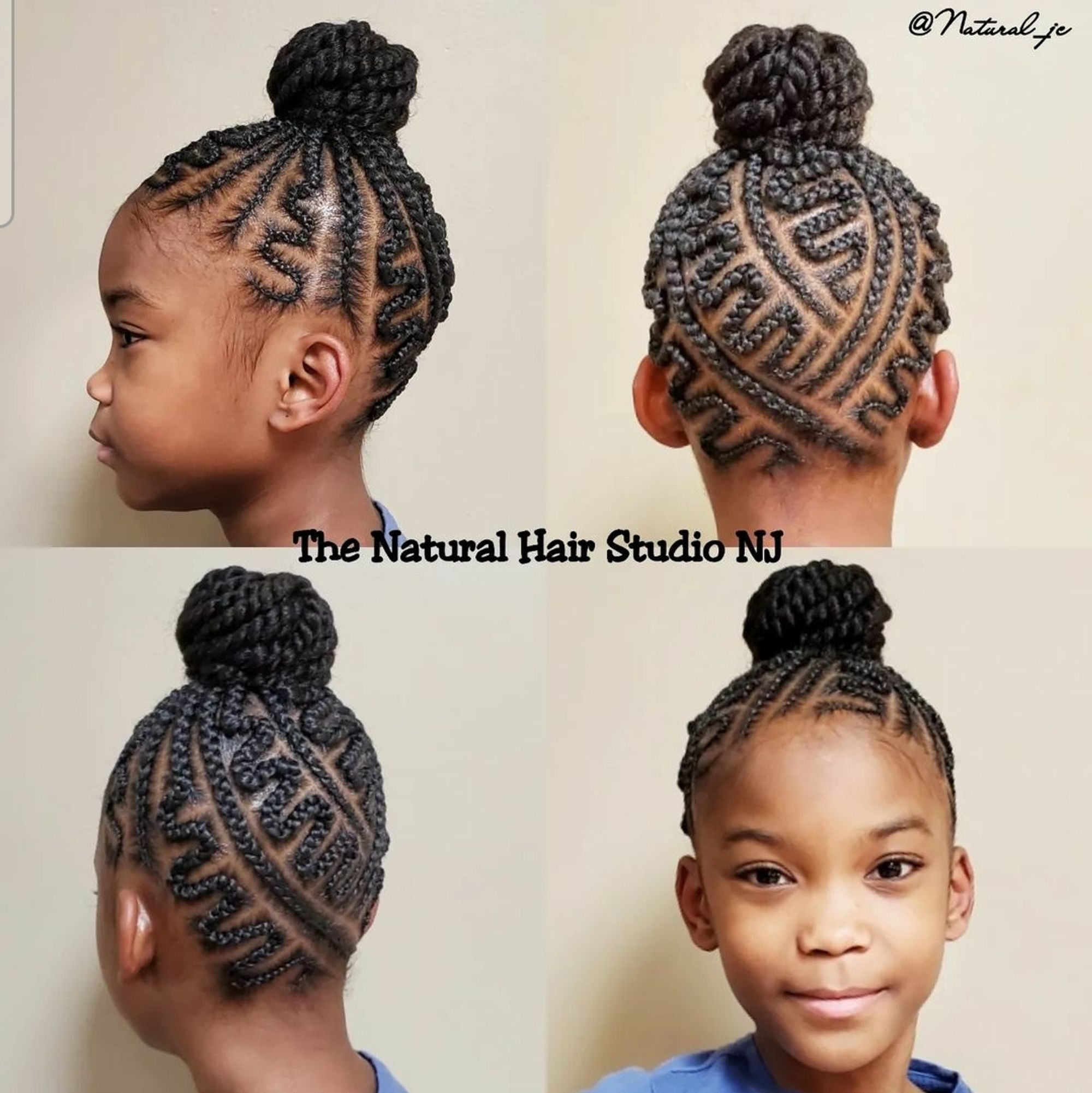 How to: Pull Through Bun Hairstyle | Little Girl Hairstyles - YouTube
