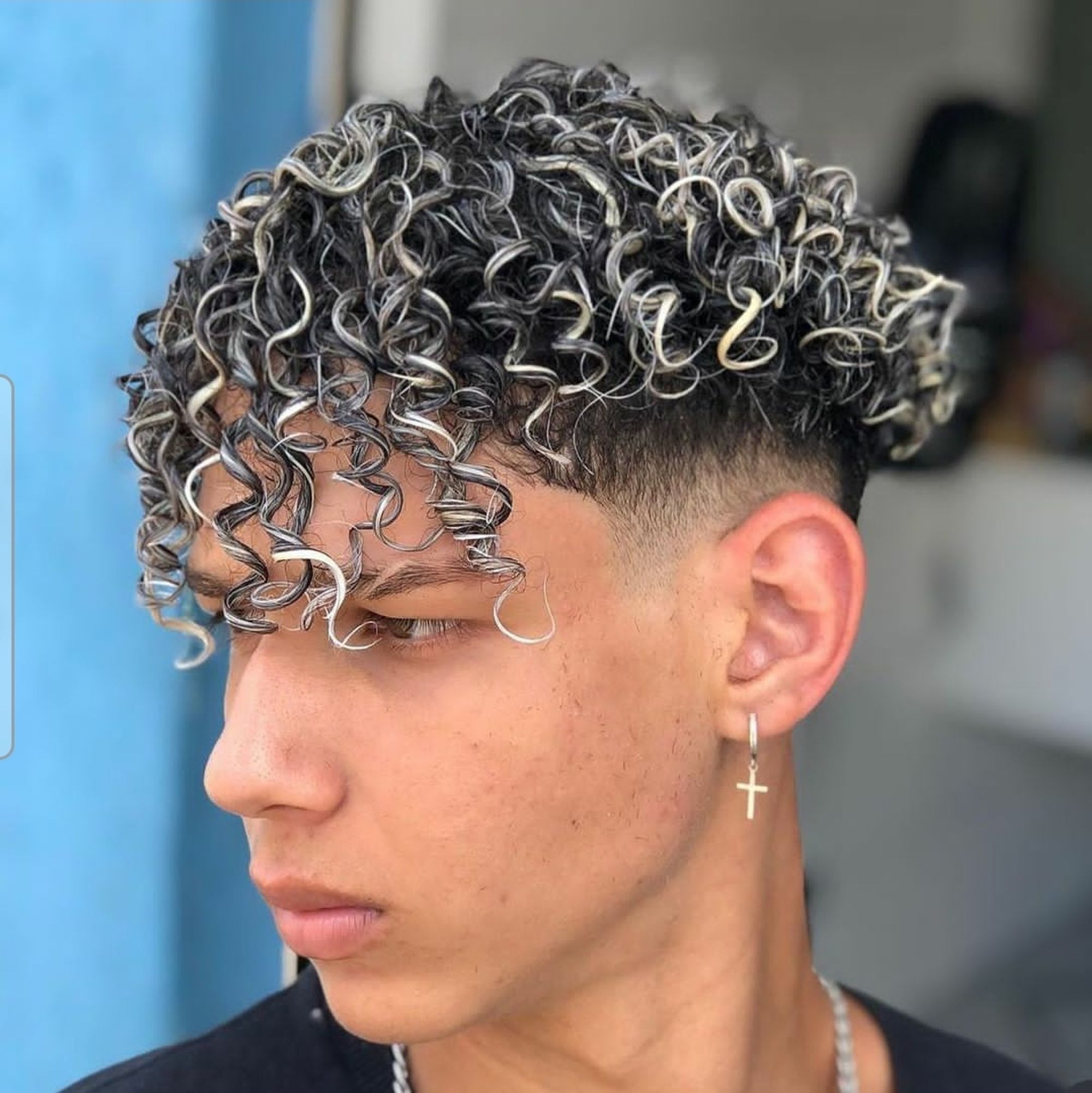 Mens hair: let's get that curly hair under control ✂️ — Styled with: ... |  neck taper | TikTok